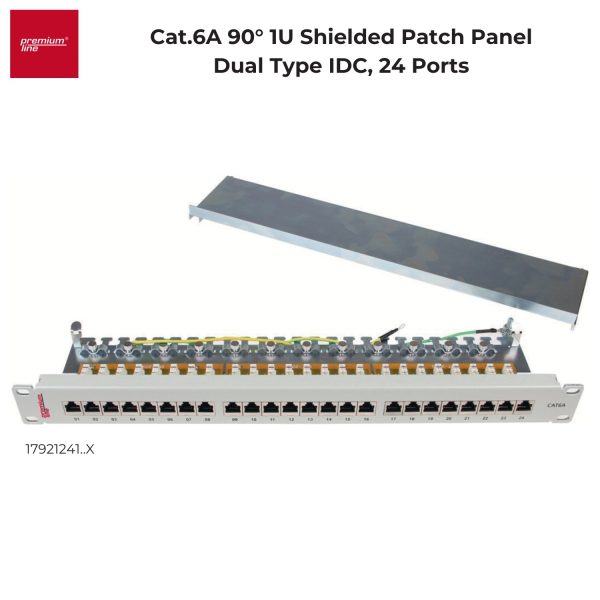 Cat. 6A 1U Shielded