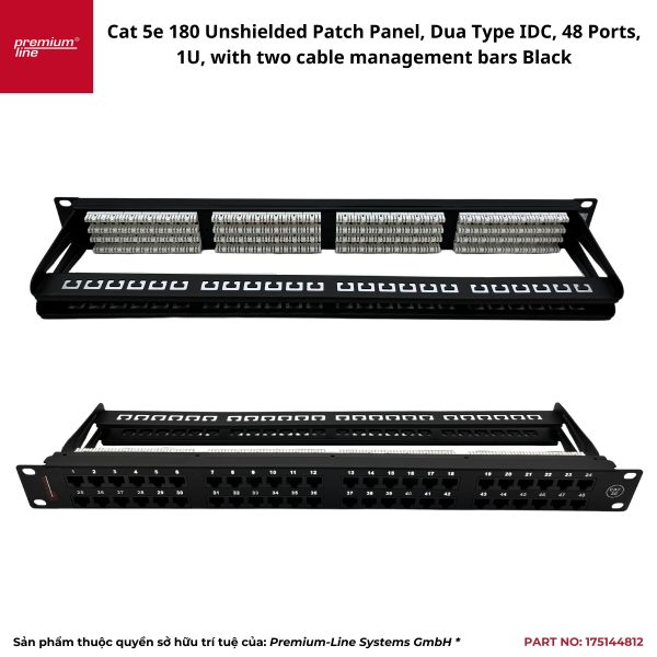 Cat. 5e Unshielded 48port