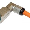 Cat.6A Shielded Angled Toolless RJ45 Plug