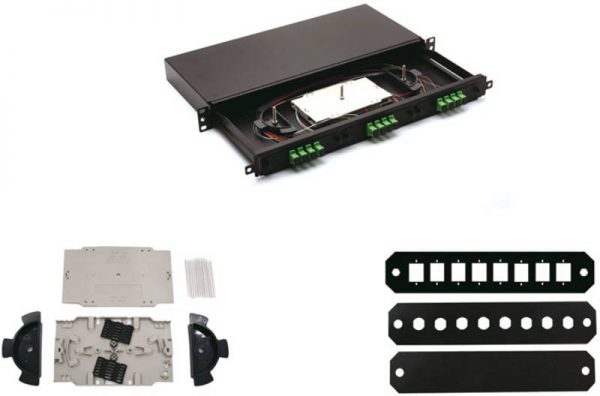 19” Fiber Optic Patch Panel